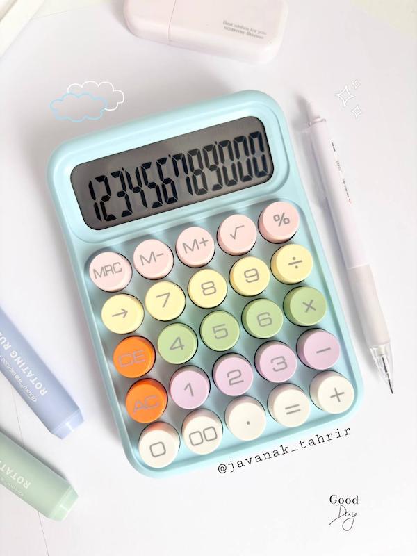 ماشین حساب پاستلی برندRunzon