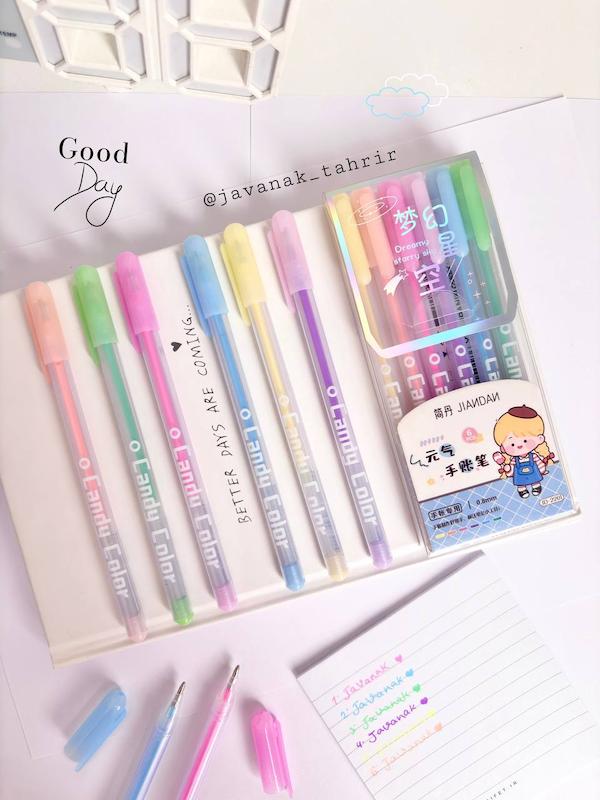 رواننویس ژله ای ۶رنگ (تکی و پکی)