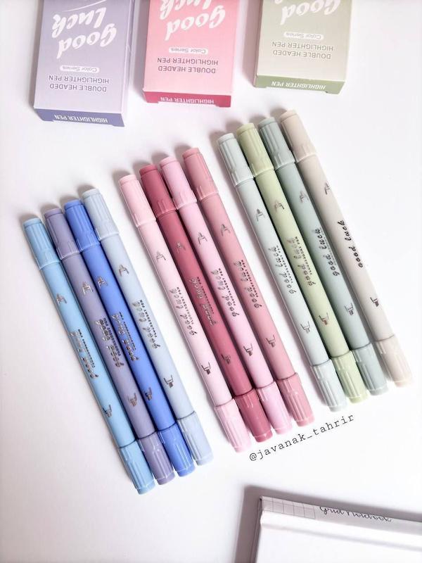 پک ۴ رنگ هایلایتر پاستلی دوسر