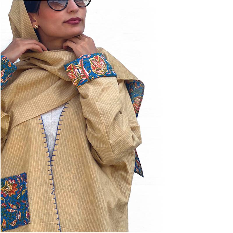 ست کت دورو و شال " لی لی "