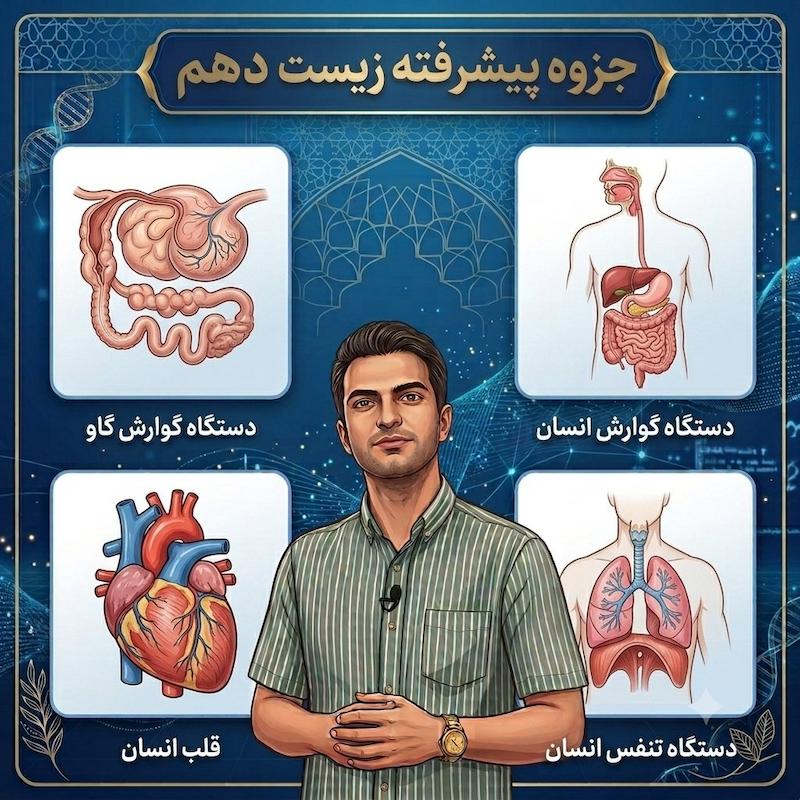 جزوه پیشرفته زیست‌شناسی دهم ترم اول