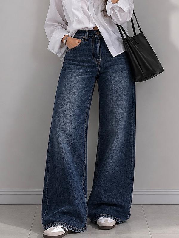 وایدلگ آبی سیر دنیم Banana Republic