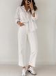 White Straight Cropped Jean | ZARA