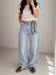 Max High Waist Barrel Jean
