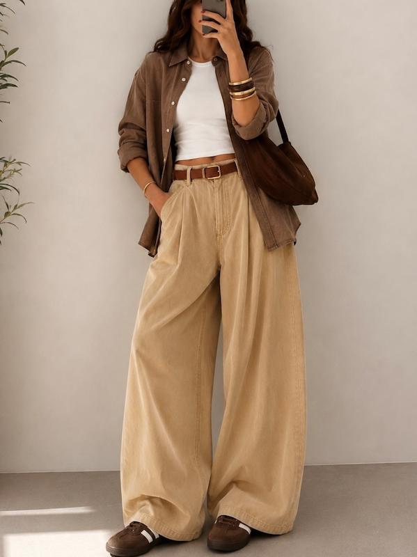 جین وایدلگ پیله دار ZARA
