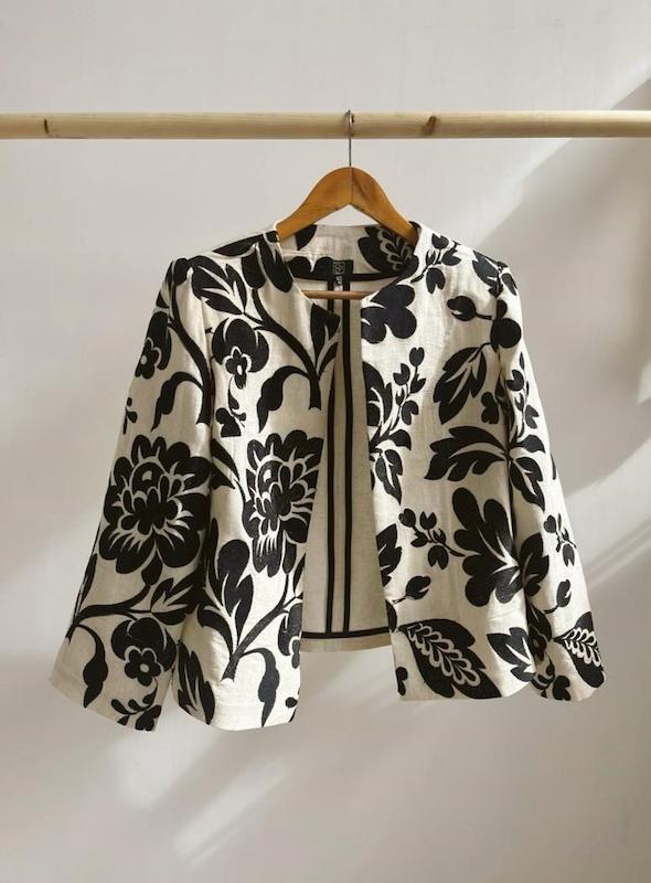 کت سوزن دوزی مشکین گل