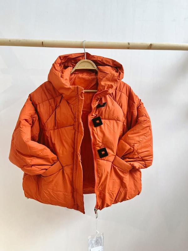 کاپشن کلاه دار بندینکی