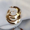 گوشواره مینیمال هلالی بزرگ