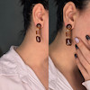 گوشواره سنگی آویز