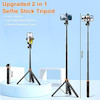 سه پایه موبایل Selfie Stick، سه پایه تلفن Eocean 62 با پایه سه پایه مسافرتی از راه دور، ارتقا یافته، نگهدارنده 