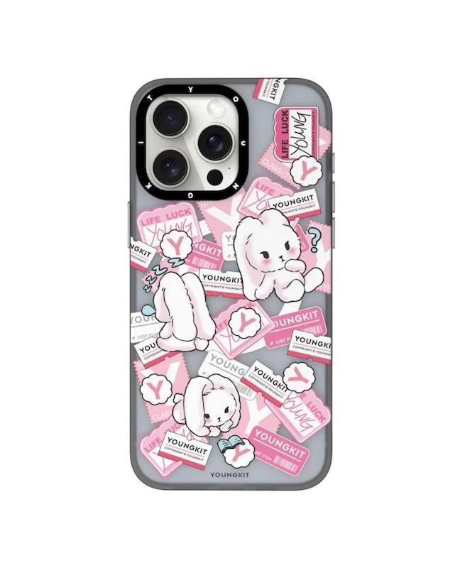 قاب Youngkit یانگ کیت بانی خرگوش مگ سیف ساپورت Time Bunny Fun Magsafe