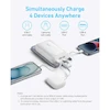 پاوربانک انکر مدل A1681 ظرفیت 20000 میلی آمپر ساعت به همراه کابل لایتنیگ و کابل USB Type-C