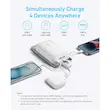 پاوربانک انکر مدل A1681 ظرفیت 20000 میلی آمپر ساعت به همراه کابل لایتنیگ و کابل USB Type-C