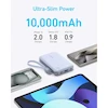 پاوربانک 22.5 وات انکر مدل A1257 ظرفیت 10000 میلی آمپر ساعت به همراه کابل USB-