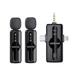 ست میکروفن بی سیم گرین لاین مدل GM-80X با درگاه اتصال لایتنینگ/AUX/USB-C