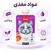 پودینگ گربه ونپی مدل Duck وزن 90 گرم، مناسب همه نژادها، کمک به سلامت دستگاه گوارش و دفع گلوله مویی، تقویت سیستم ایمنی و سلامت دندان، مناسب بالای 4 ماه، ساخت هلند