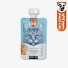 پودینگ تشویقی گربه ونپی طعم مرغ و هویج 90 گرم، حاوی پروتئین و فیبر، کمک به هضم آسان و تقویت سیستم ایمنی
