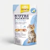 تشویقی بچه گربه جیم کت مدل Nutri Pockets با طعم میکس وزن 60 گرم