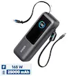 پاوربانک 100 وات انکر مدلanker A1695 ظرفیت 25000 میلی آمپر ساعت به همراه دو کابل USB-C