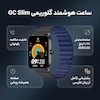 ساعت هوشمند 45 میلی متری گلوریمی   مدل Glorimi  GC Slim با بند سیلیکونی و مغناطیسی