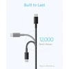 کابل تبدیل USB-C به USB-C انکر anker مدل Nylon A8753 طول 1.8 متر