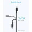 کابل تبدیل USB-C به USB-C انکر anker مدل Nylon A8753 طول 1.8 متر