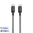 کابل تبدیل USB-C به USB-C انکر anker مدل Nylon A8753 طول 1.8 متر
