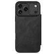 قاب کتابی/کیفی/کلاسوری سری ۱۷ آیفون نیلکین Nillkin Qin Pro Leather Case آیفون مشکی