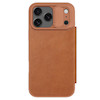 قاب کتابی/کیفی/کلاسوری سری ۱۷ آیفون نیلکین Nillkin Qin Pro Leather Case آیفون قهوه ای