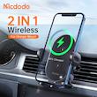 هولدر و شارژر وايرلس مک دودو مدل MCDODO CH-1600 به همراه کابل شارژ