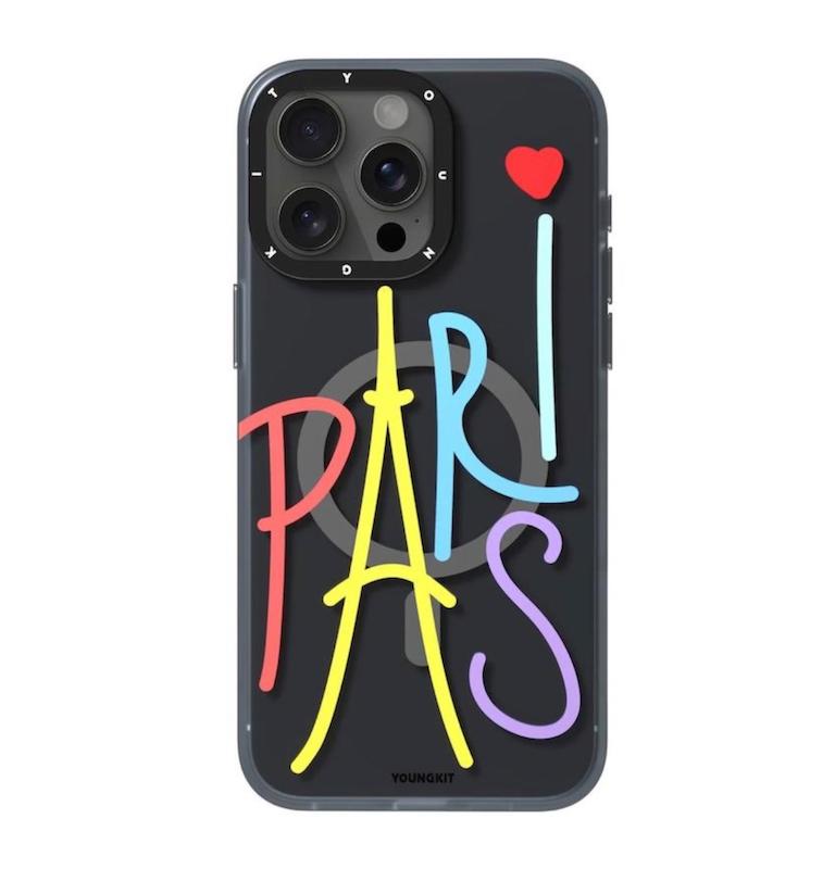 قاب برند Youngkit/یانگ کیت مدل MagSafe Paris/پاریس کالکشن/مگ سیف ساپورت/Magsafe/جدید