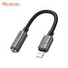 تبدیل لایتنینگ به جک 3.5 میلیمتری AUX مک دودو مدل MCDODO CA-5010 ساپورت میکروفون