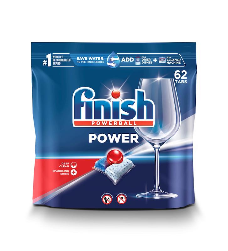 قرص شوینده ماشین ظرفشویی فینیش مدل پاوربال Finish powerball Dishvasher