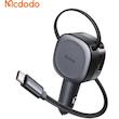 شارژر فندکی 3 پورت تایپ سی مک دودو مدل CC-1560