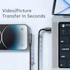 کابل تبدیل USB-C به لایتنینگ مک دودو مدل CA-3390 طول 1.2 متر