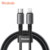 کابل شارژ سریع تایپ سی به لایتنینگ 36 واتی مک دودو مدل MCDODO CA-2851 طول 1.8متر