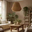 لوستر بافتنی مدل الماسی مکرومه بافی