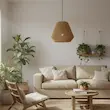 لوستر بافتنی مدل الماسی مکرومه بافی