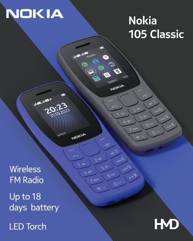 گوشی موبایل nokia 105 اصلی همراه با گارانتی شرکتی 