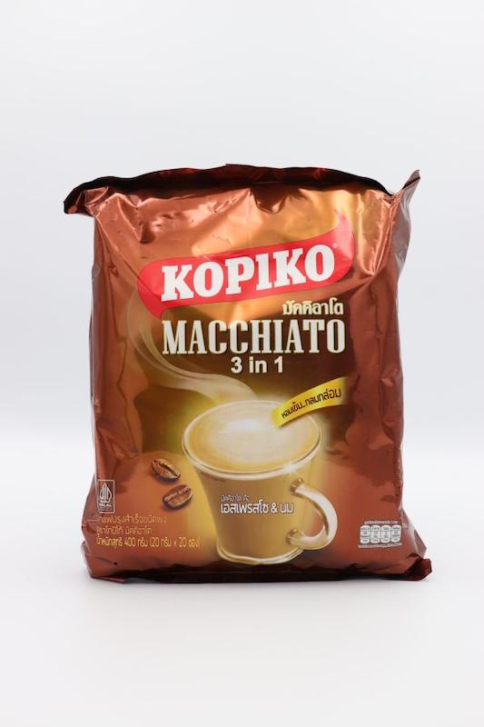 کافی میکس کوبیکو 3 در 1 ماکیاتو 20 عددی Kopiko Macchiato