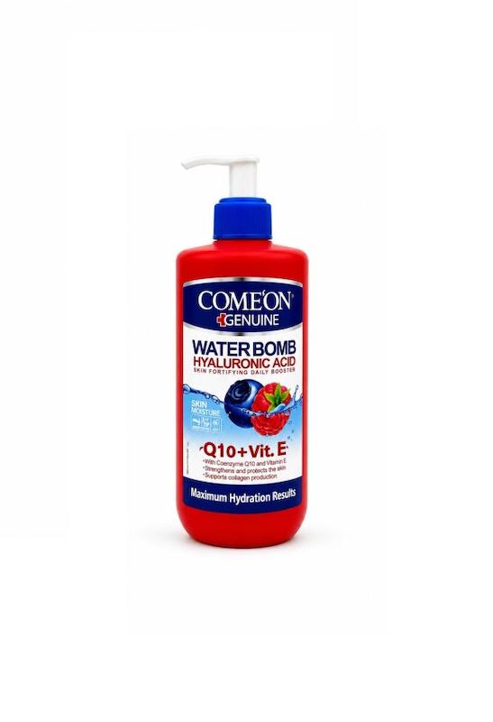 ژل آبرسان کامئون Comeon Water Bomb Hyaluronic Acid + Q10 + Vitamin E حجم 400 میلی‌لیتر