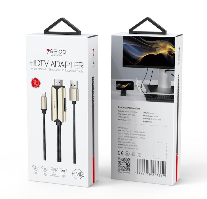 کابل YESIDO HDMI مدل HM12