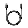 کابل شارژ بیسوس/باسئوس baseus مدل usb-a to lightning silky p10377702113