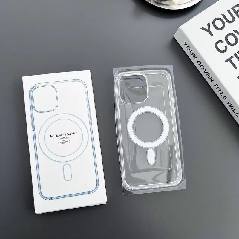 قاب شفاف مگ سیف ساپورت با مگنت اصلی مگ سیف Clear Case MagSafe iPhone
