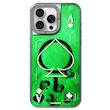 قاب آکواریومی Youngkit یانگ کیت Playing Cards Magsafe Series Iphone رنگ سبز