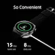 ساعت هوشمند کیو سی QCY وای مدل GT2 با صفحه نمایش 1.43 اینچ AMOLED، بدنه آلیاژ روی، بند سیلیکونی، حسگر ضربان قلب و اکسیژن خون، قابلیت مکالمه بلوتوث، گام‌شمار و مقاومت در برابر آب IPX7(همراه با گارانتی شرکتی)