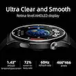 ساعت هوشمند کیو سی QCY وای مدل GT2 با صفحه نمایش 1.43 اینچ AMOLED، بدنه آلیاژ روی، بند سیلیکونی، حسگر ضربان قلب و اکسیژن خون، قابلیت مکالمه بلوتوث، گام‌شمار و مقاومت در برابر آب IPX7(همراه با گارانتی شرکتی)