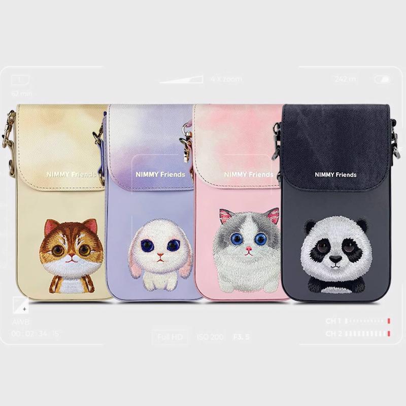 کیف مینیمال فانتزی طرح دار نیمی Nimmy Big Eyes
