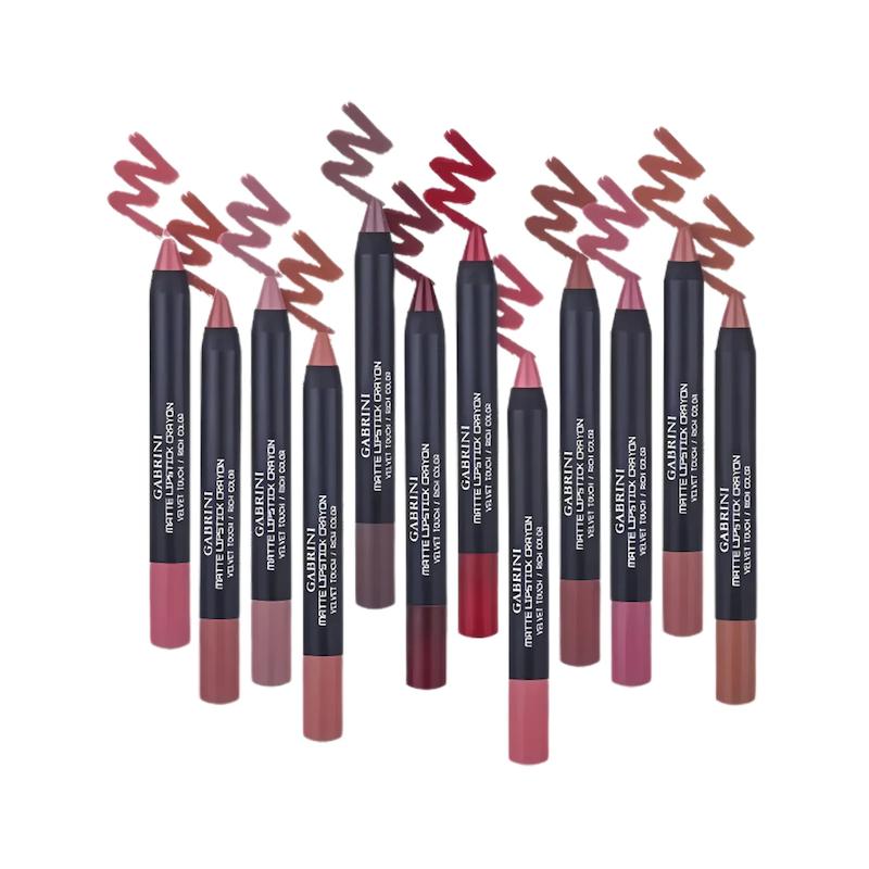 رژ لب، رژ لب مدادی، رژ لب مات، گابرینی