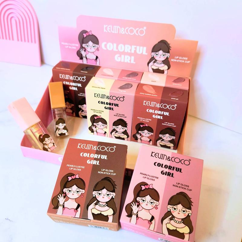 کوین کوکو، رژ لب، شاین لب، لیپ گلاس